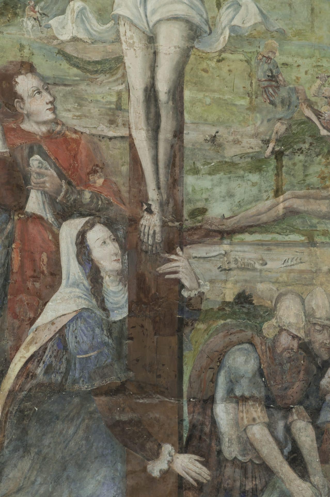 Peinture des abbesses de l'Abbaye royale de Fontevraud