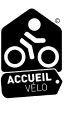 Logo officiel accueil vélo Fontevraud