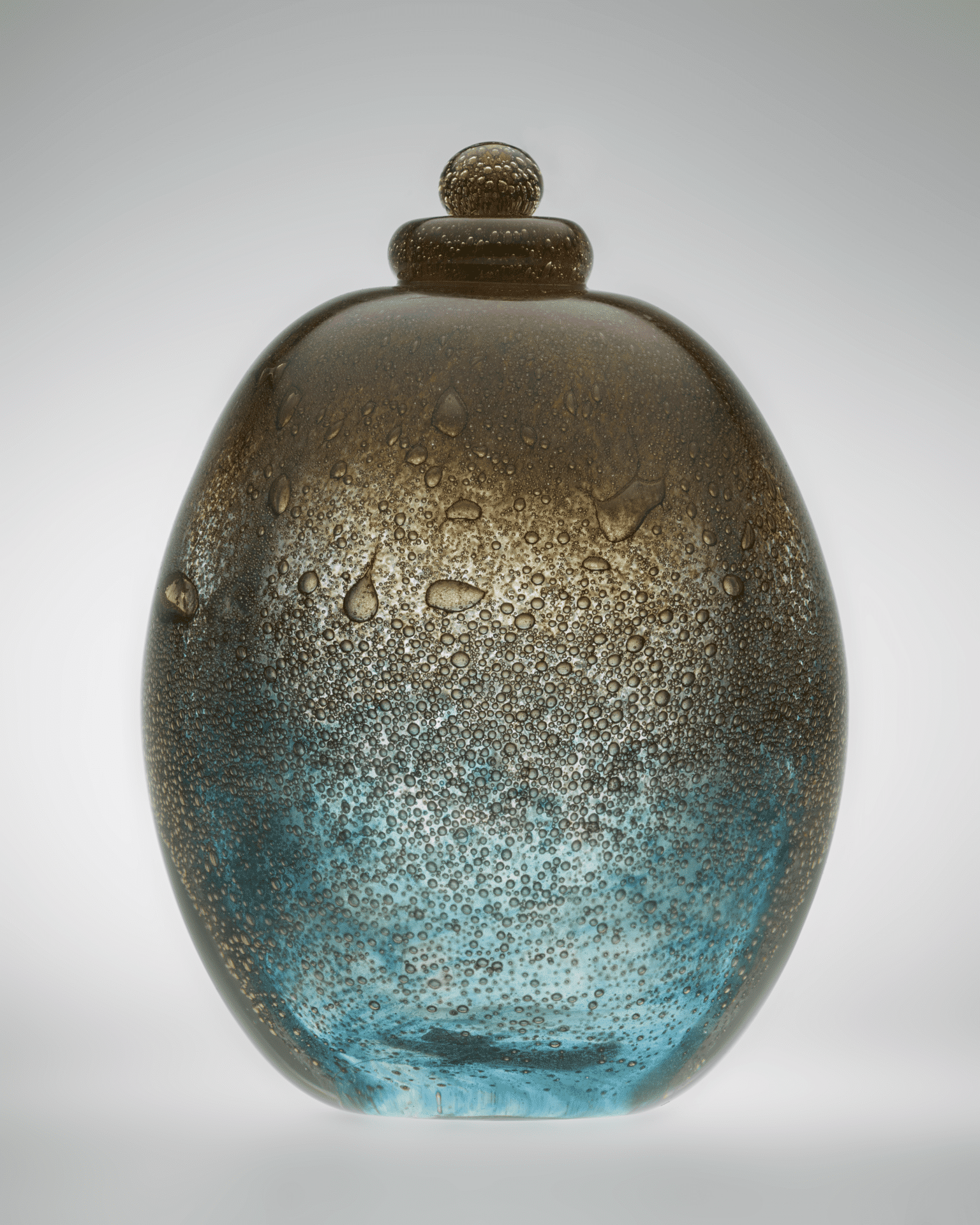 Verrerie bleu de Maurice Marinot
