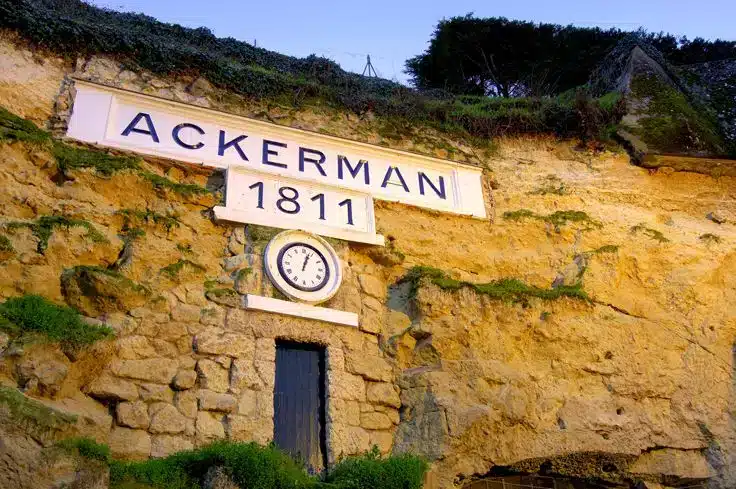 Entrée des Caves Maison Ackerman