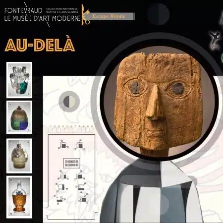 Affiche escape game musée de Fontevraud