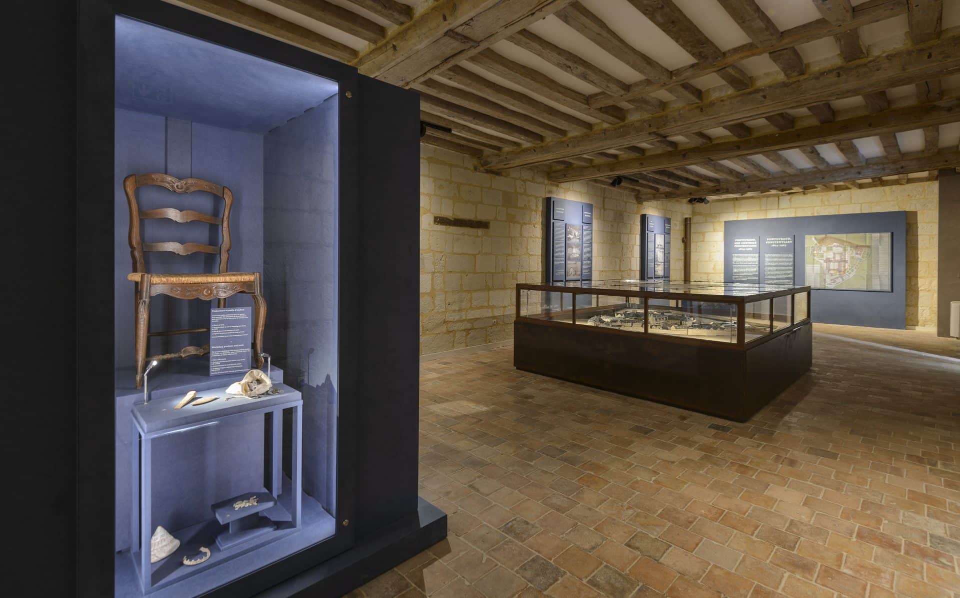 Abbaye Fontevraud exposition période carcérale