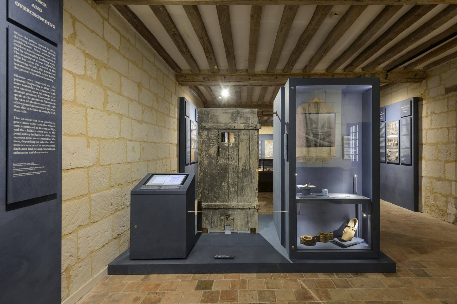 Exposition carcérale Abbaye de Fontevraud