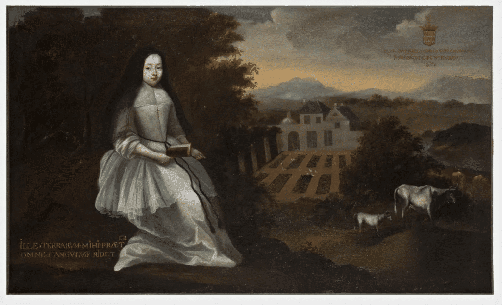 Peinture Madame de Montespan Fontevraud