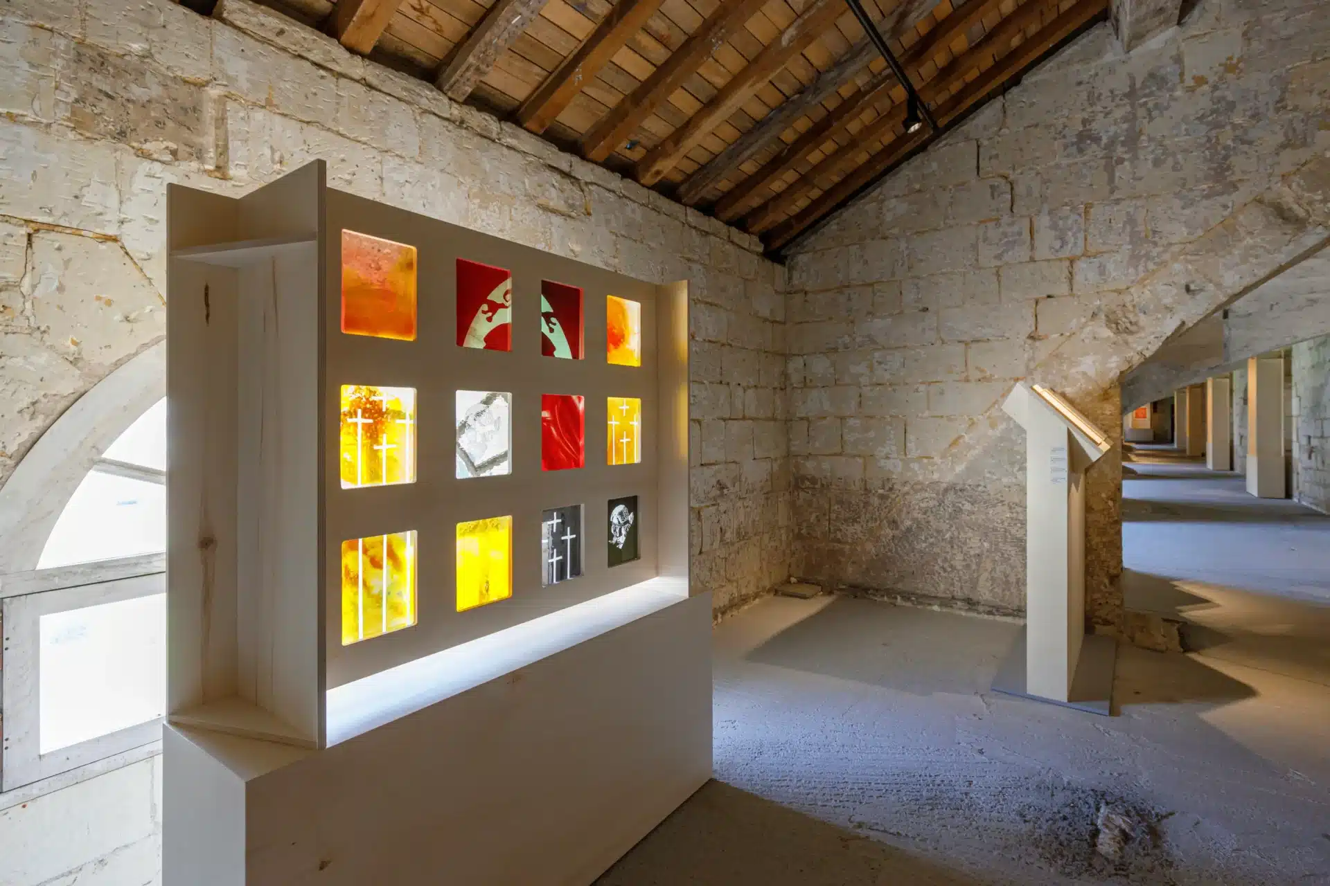Exposition François Rouan Fontevraud