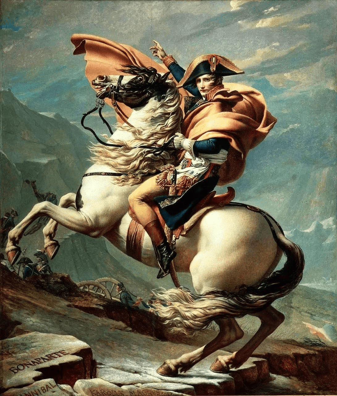 Portrait Napoléon Bonaparte Révolution française