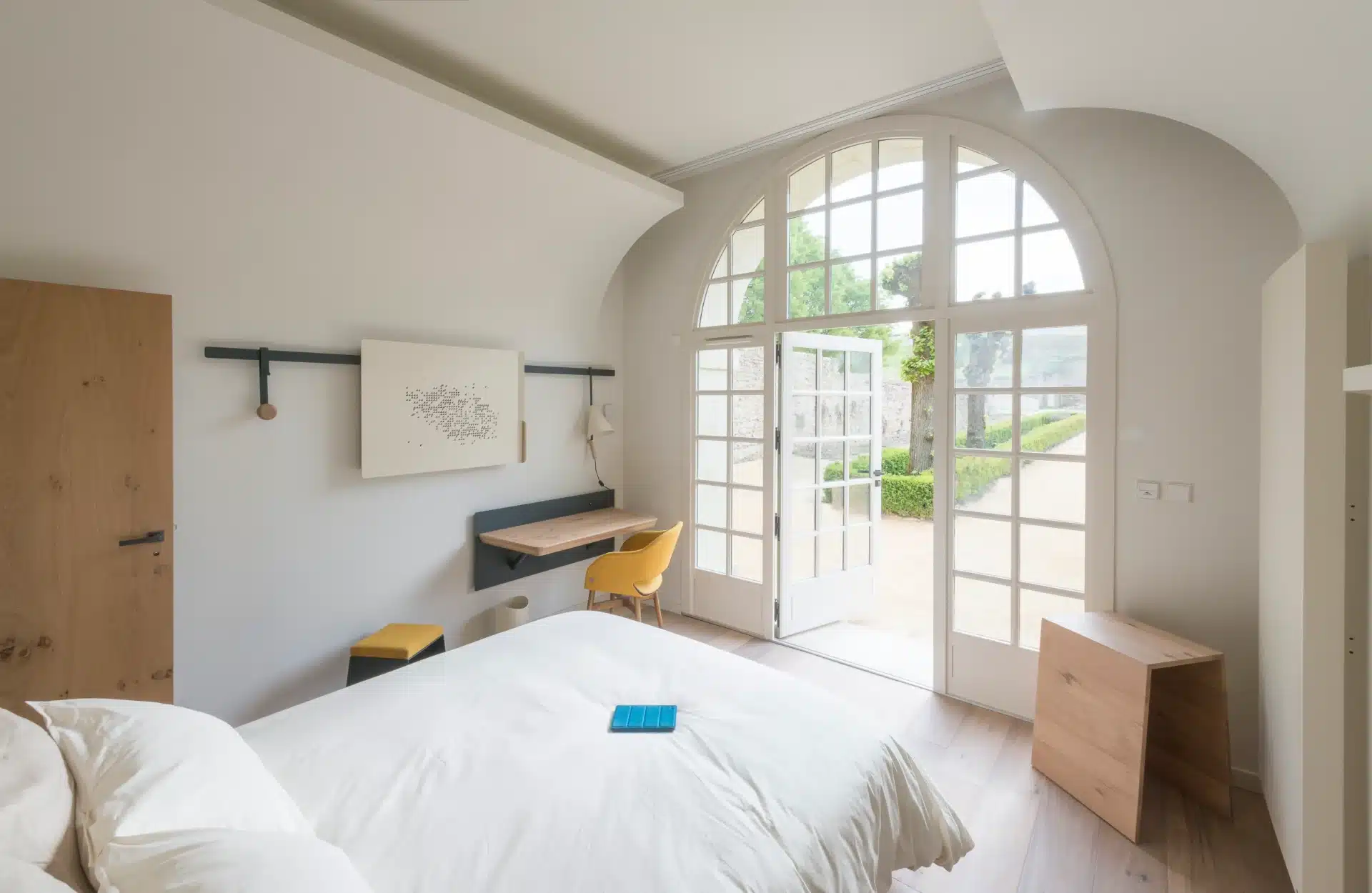Chambre avec vue sur le jardin Fontevraud
