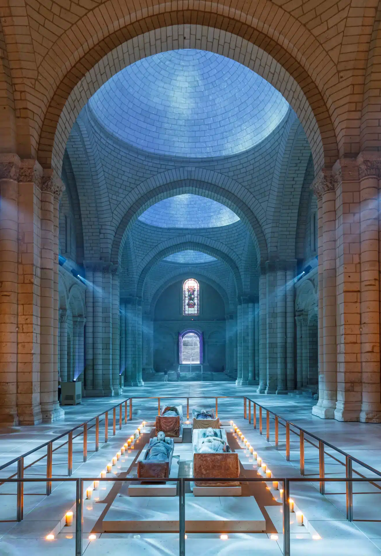 Parcours nocturne Abbaye royale Fontevraud