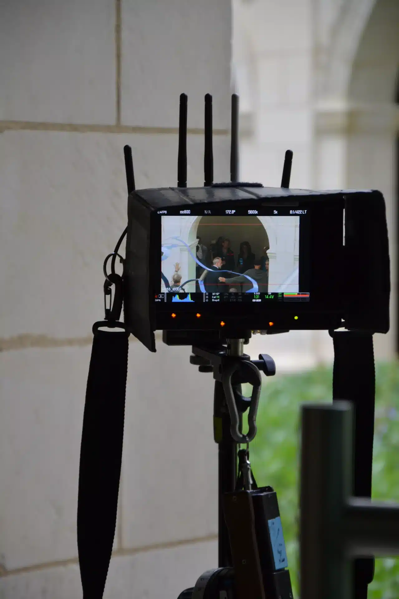 Tournage cloitre de Fontevraud L'Ermitage