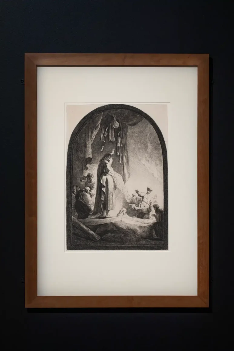 Œuvre de Rembrandt à Fontevraud