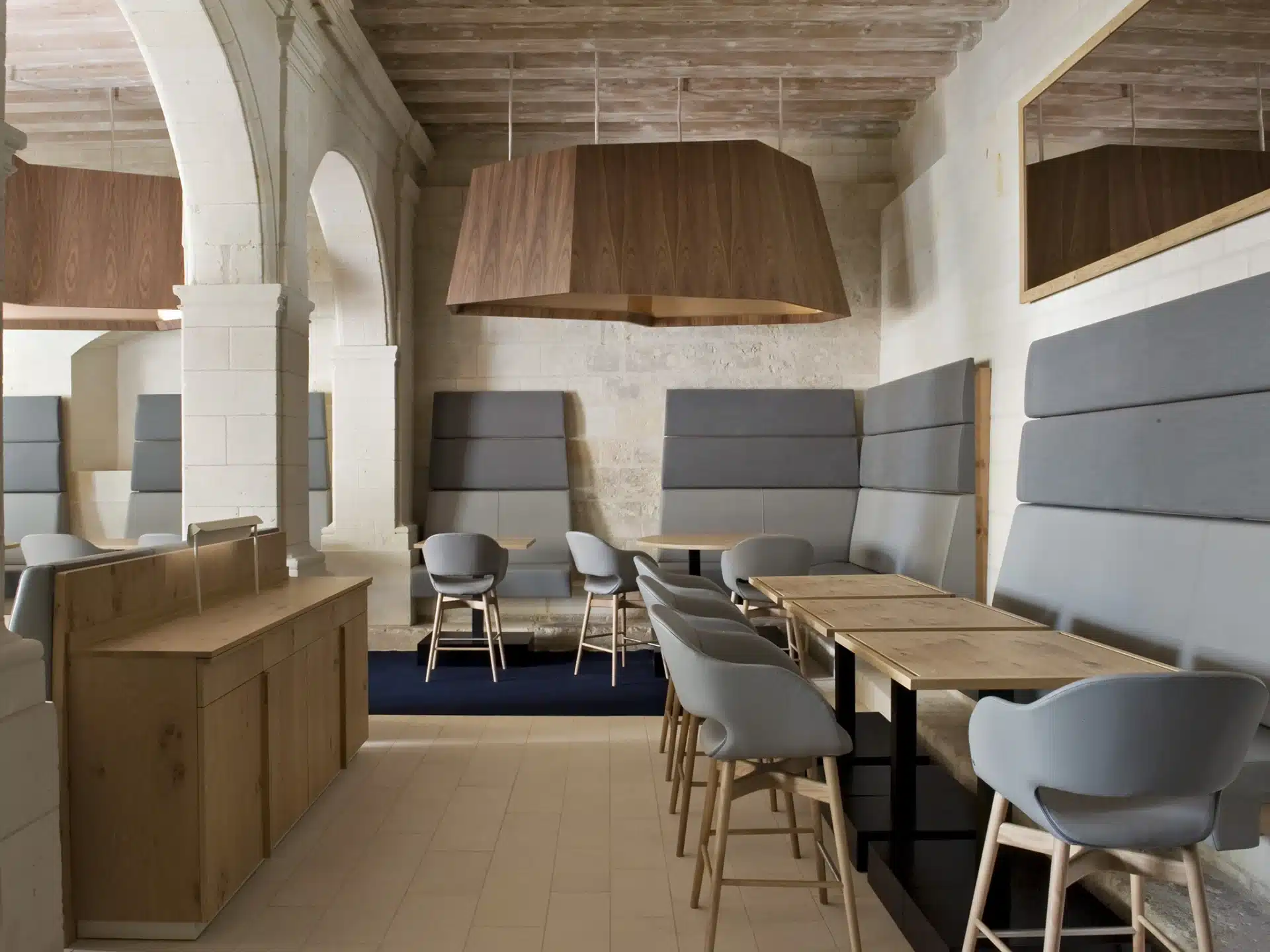Salle du Restaurant de Fontevraud L'Ermitage