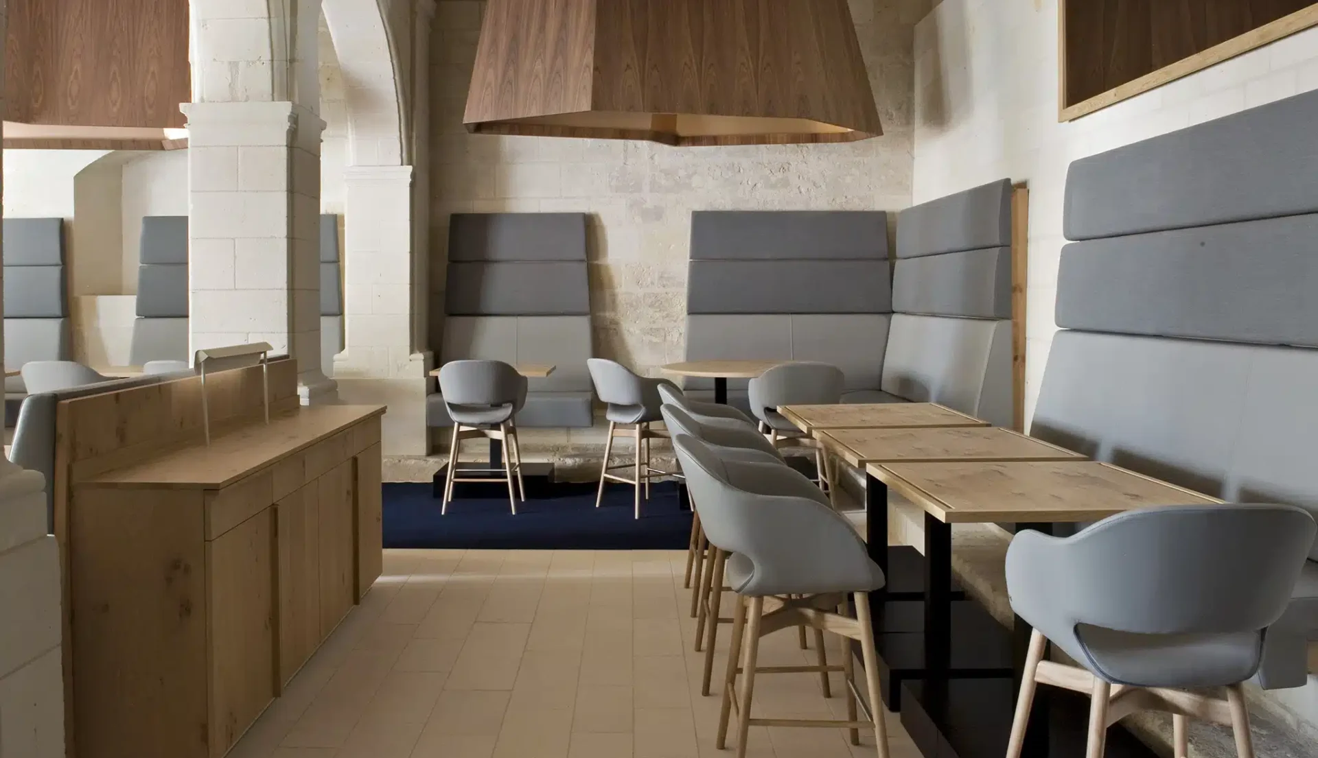 Salle du Restaurant de Fontevraud L'Ermitage