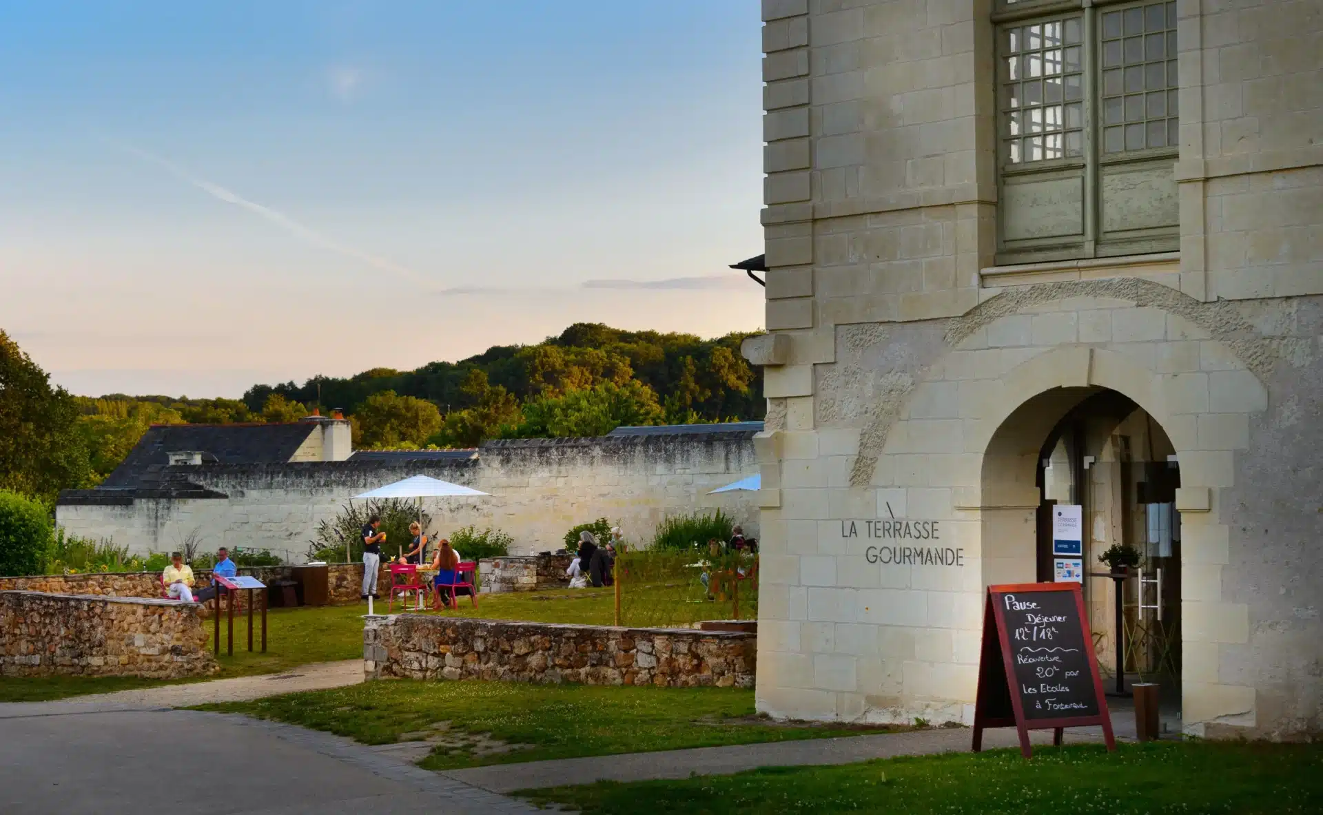 Terrasse Gourmande Abbaye royale Fontevraud