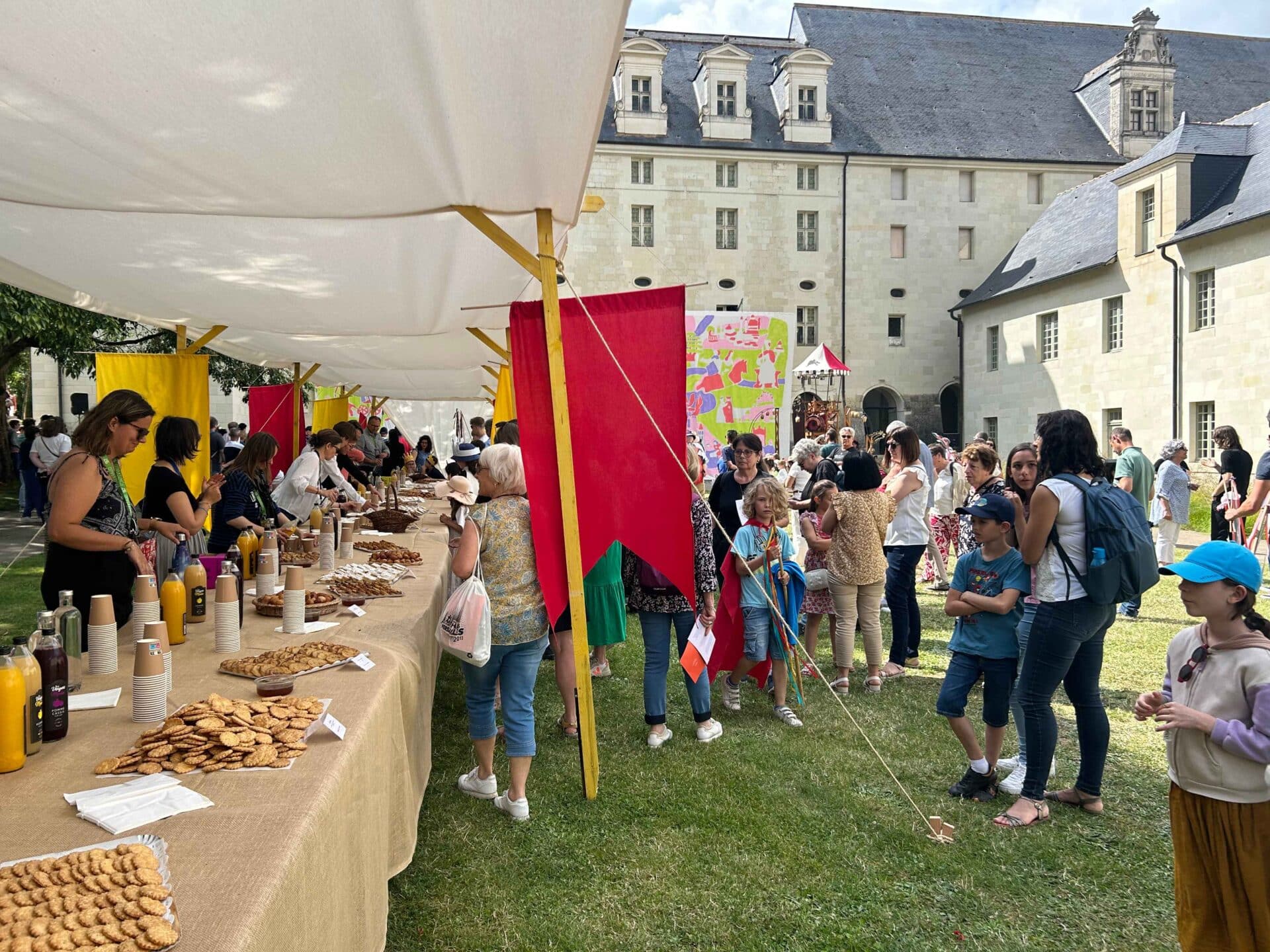 Goûter en famille à Fontevraud