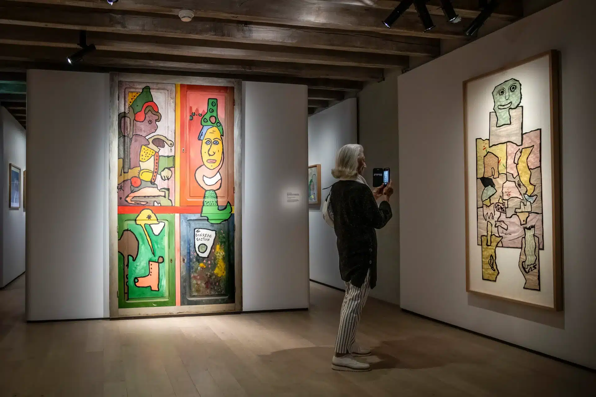 Exposition Visages magiques musée de Fontevraud
