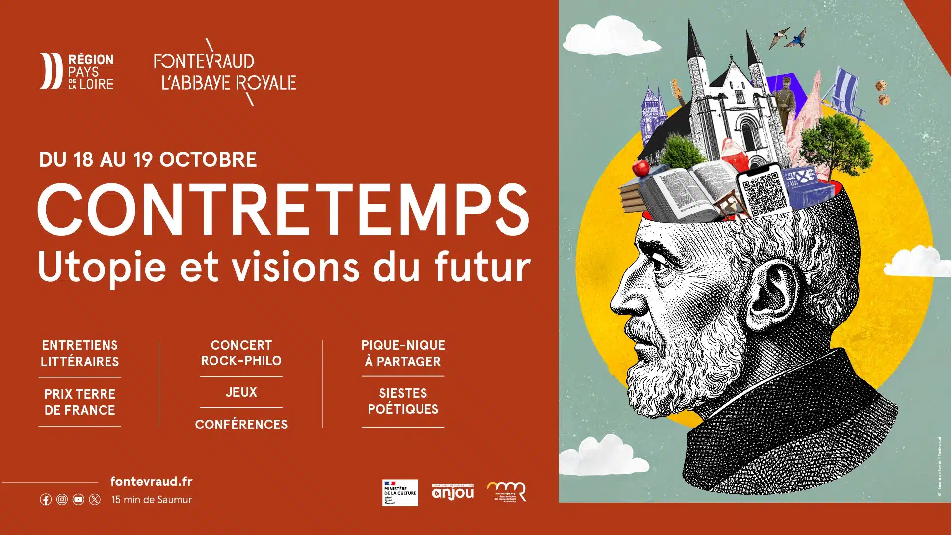 Affiche événement Contretemps Fontevraud
