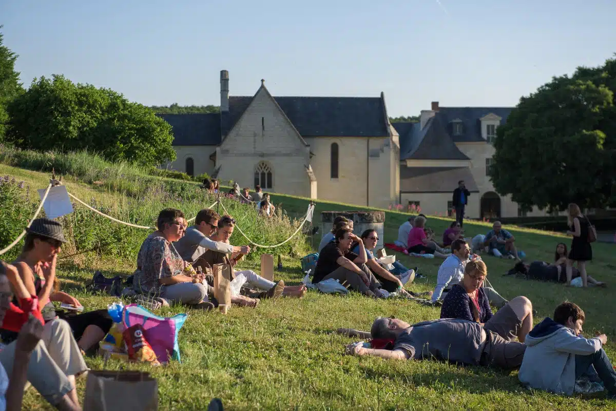 Pique-nique à l'Abbaye royale de Fontevraud