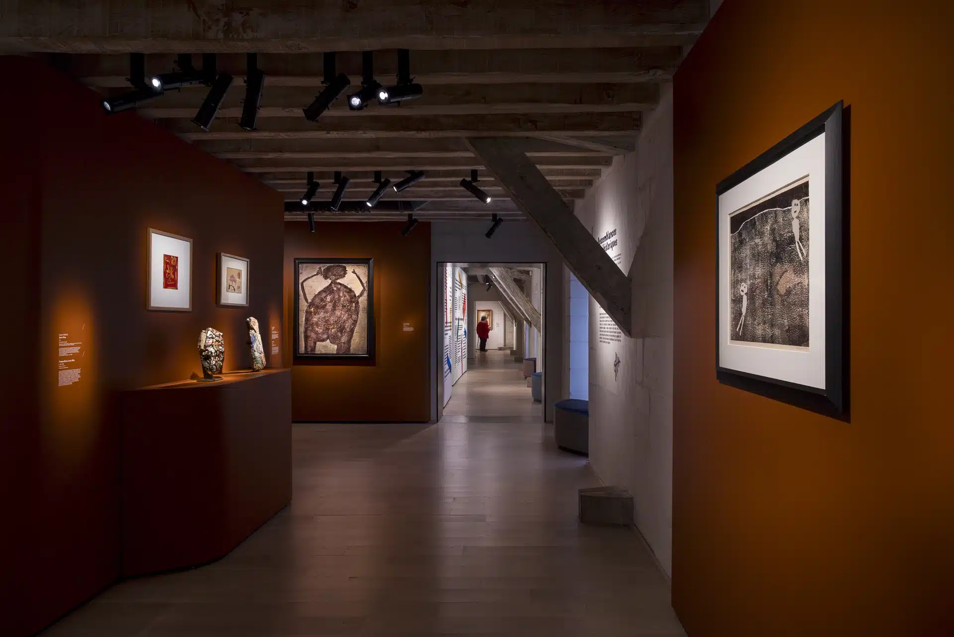 Exposition Gaston Chaissac musée Fontevraud